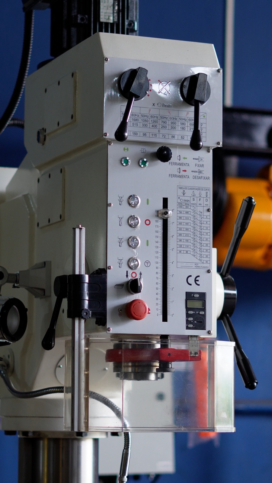 Furadeira de Coluna modelo Z5040 - HYTHEQ - Hytheq Máquinas | Empresa de Máquinas em Jaboticabal/SP